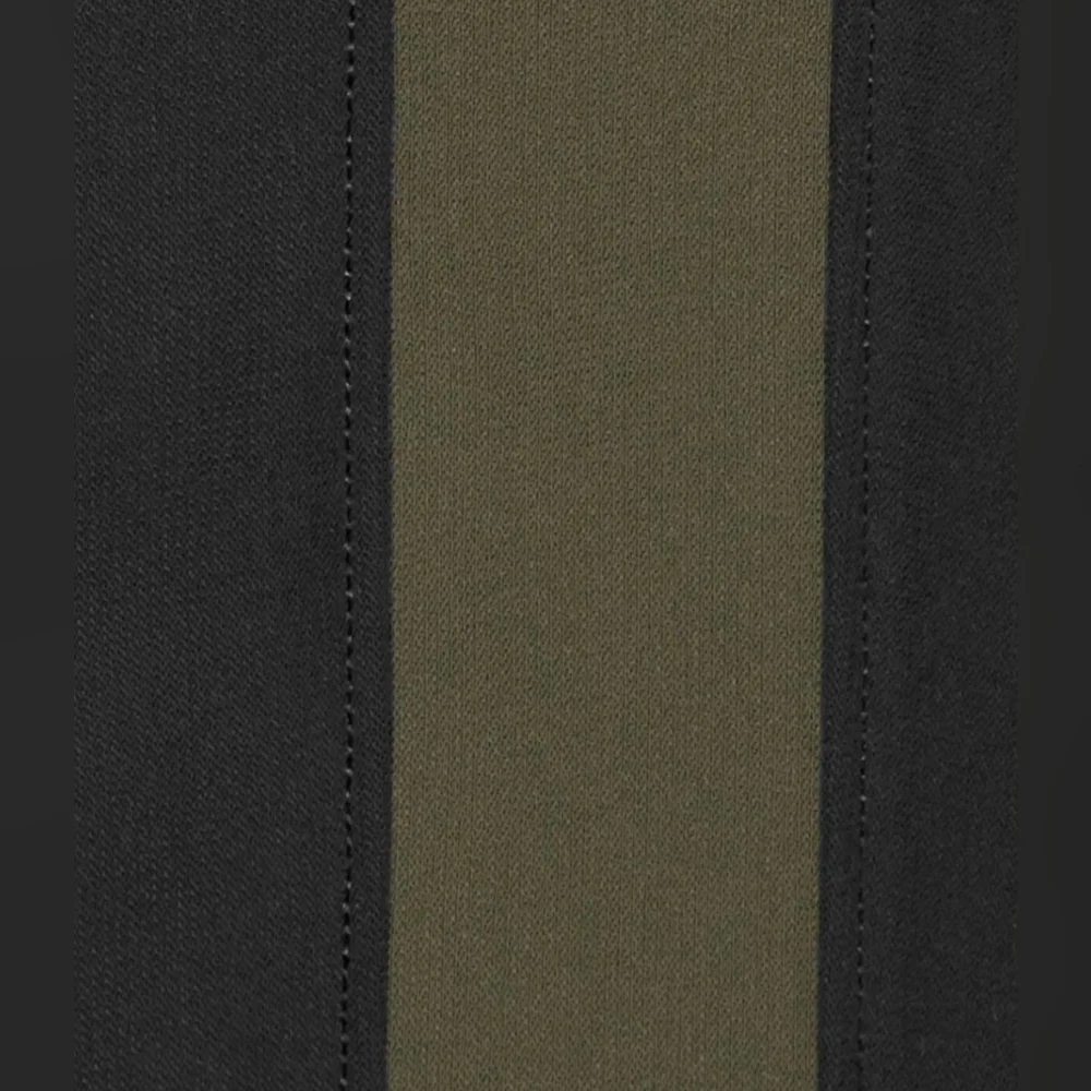 Lululemon On The Fly Pant Woven *Track Stripe Black / Dark Olive | 14 - Picture 5 of 12